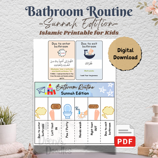 A Parent’s Guide to Teaching Bathroom Sunnah to Children