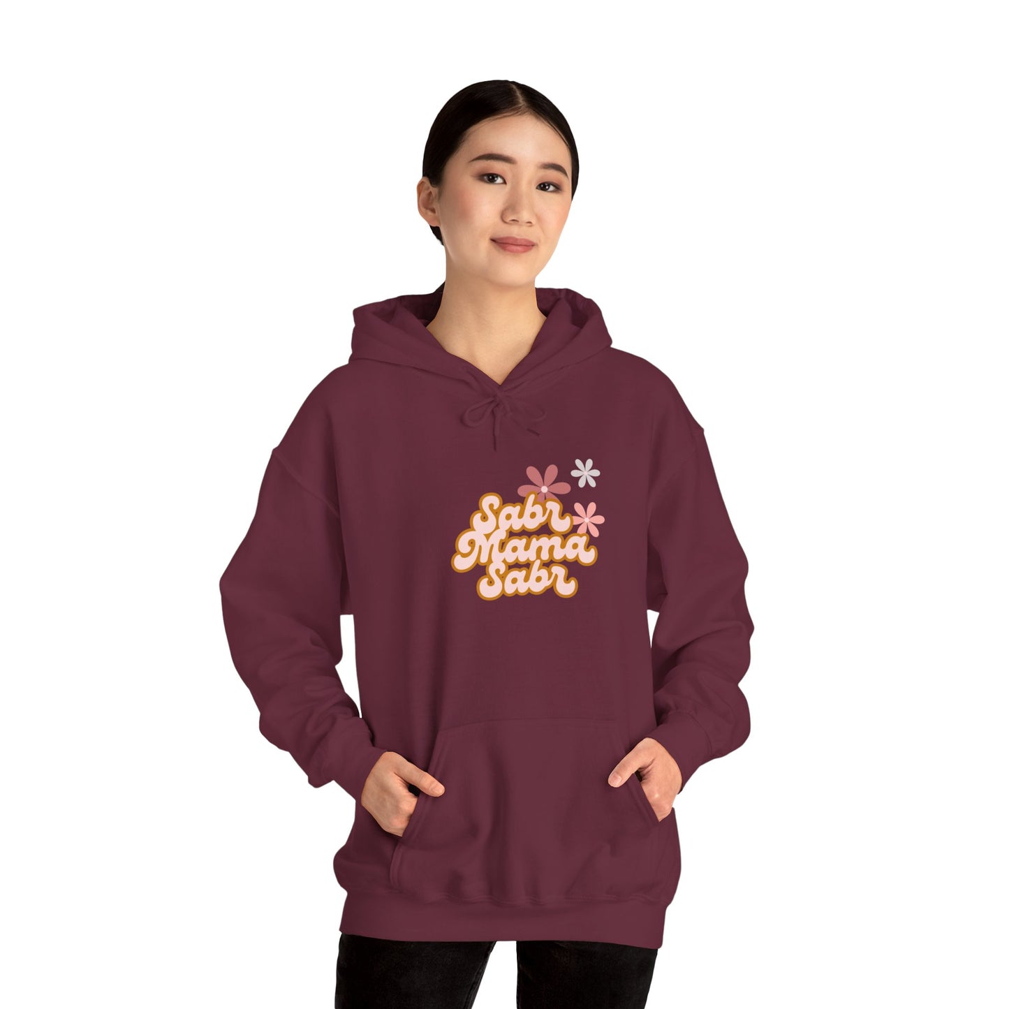 Sabr Mama Sabr Hoodie | Muslim Mom faith-based patience message