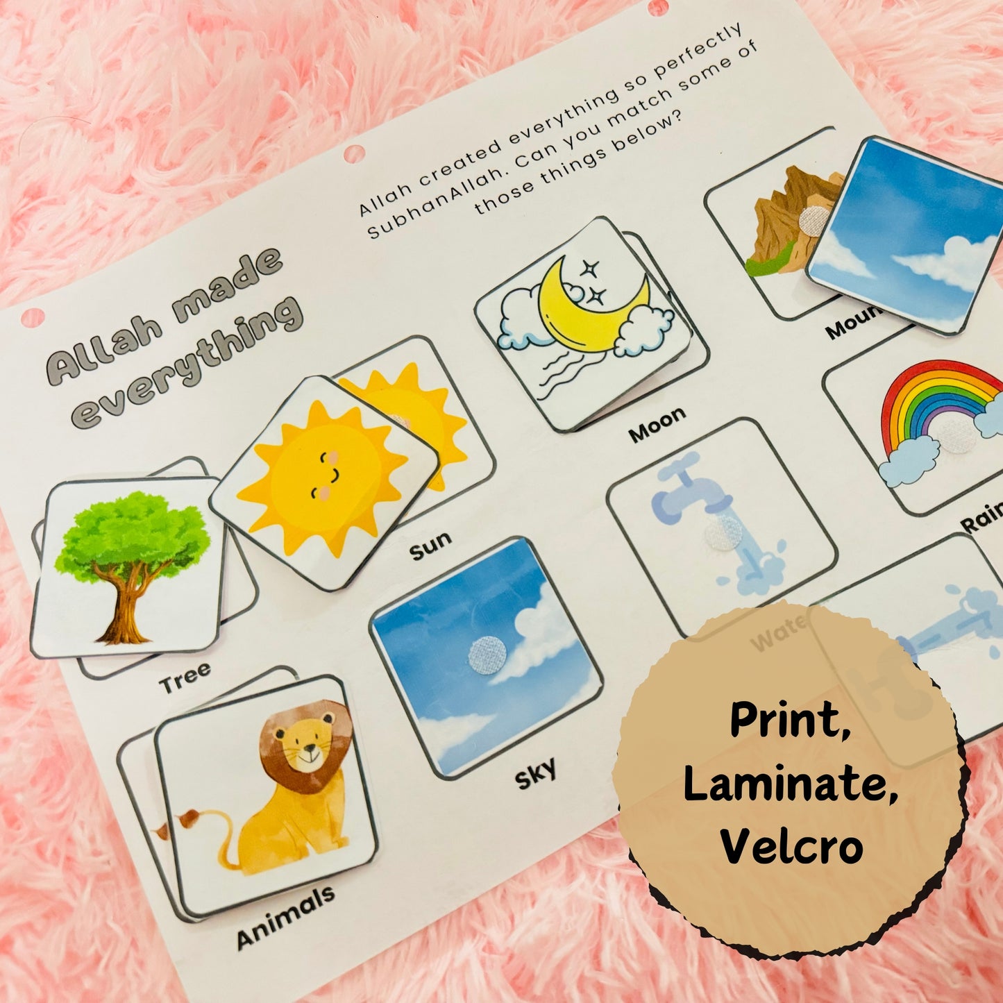 My First Islamic Busy Book Printable for Toddlers 2-4 Years | Instant Digital PDF Download 21 Activities Arabic English Alphabet Pillars of Islam