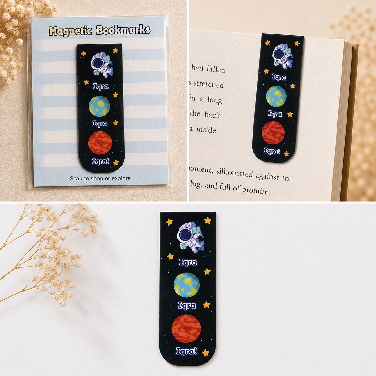 Magnetic Bookmarks | Islamic & Cute Bookmarks for Kids & Adults