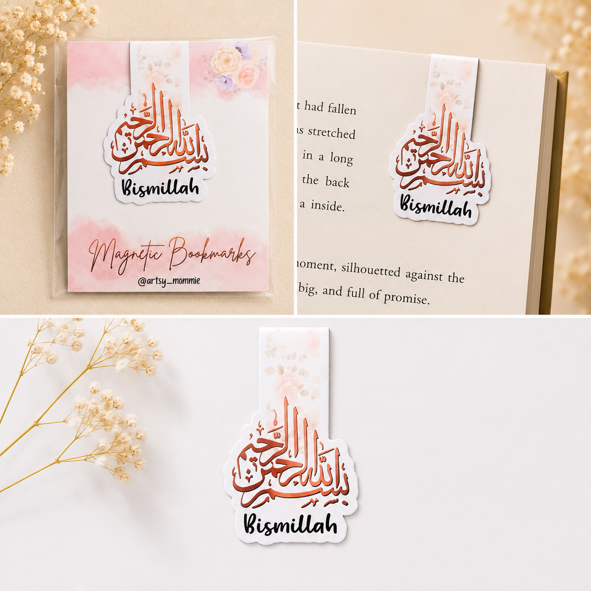Magnetic Bookmarks | Islamic & Cute Bookmarks for Kids & Adults