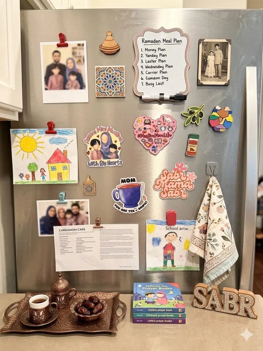 Islamic Fridge Magnets | Muslim Mom & Family Gift Magnets